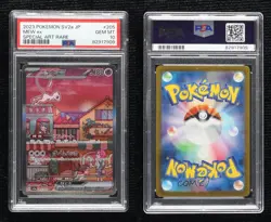 Special Art Rare Mew ex Japanese Pokemon Scarlet & Violet 151 sv2a PSA 10 - Image 3