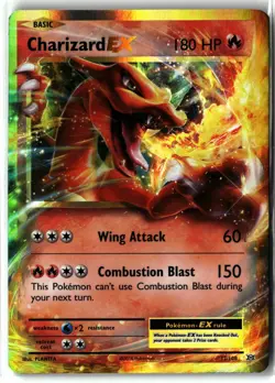 Charizard EX ⭐ 12/108 Holo EX Rare Evolutions 2016 Pokemon NM/LP - Image 1