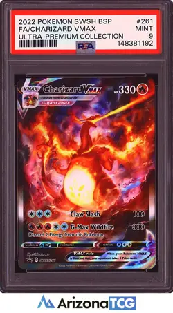 Pokemon 2022 Charizard VMAX SWSH261 Ultra Premium Collection Promo PSA 9 - Image 1