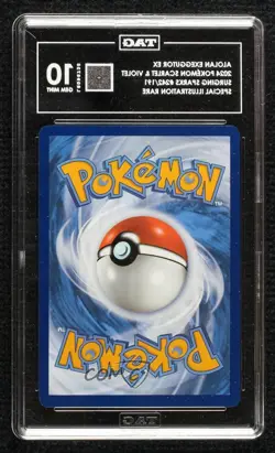 Alolan Exeggutor ex Special Illustration Rare Pokemon SV08 Surging Sparks TAG 10 - Image 2