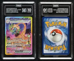 Alolan Exeggutor ex Special Illustration Rare Pokemon SV08 Surging Sparks TAG 10 - Image 3