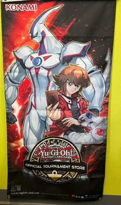 Yu-Gi-Oh! Official TCG Official Tournament Store OTS Banner Jaden FreeShip - Image 1