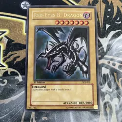 Yugioh Red-Eyes B. Dragon SDJ-001 Starter Deck: Joey 1st Edition LP - Image 1