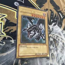 Yugioh Red-Eyes B. Dragon SDJ-001 Starter Deck: Joey 1st Edition LP - Image 2