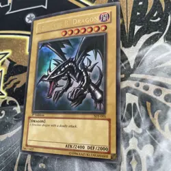 Yugioh Red-Eyes B. Dragon SDJ-001 Starter Deck: Joey 1st Edition LP - Image 3