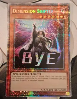 Yu-Gi-Oh! TCG Dimension Shifter Super Rare Foil 1st Ed RA05-EN132 NM - Image 1