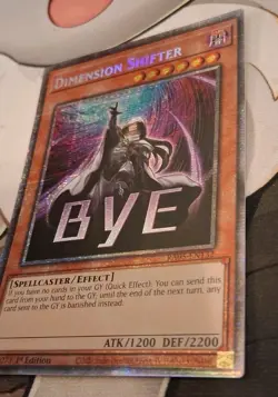 Yu-Gi-Oh! TCG Dimension Shifter Super Rare Foil 1st Ed RA05-EN132 NM - Image 2