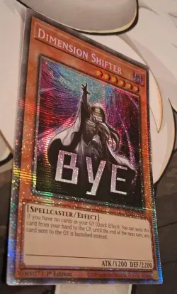 Yu-Gi-Oh! TCG Dimension Shifter Super Rare Foil 1st Ed RA05-EN132 NM - Image 3