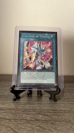 Yu-Gi-Oh! The Gaze Of Timaeus, Secret Rare, MZMU-EN013 - Image 1