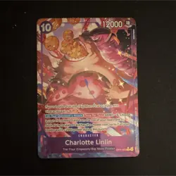 Charlotte Linlin OP11-073 10 Cost 12000 Power Alt Art Foil Rare A Fist One Piec… - Image 1