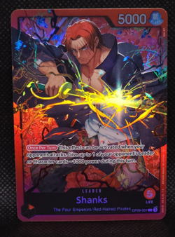 Shanks OP09-001 Leader - One Piece TCG - Starter Deck 23 Foil Near-Mint English - Image 1
