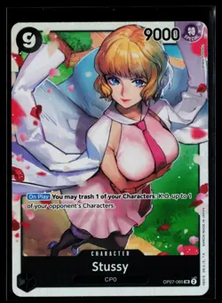 Stussy OP07-085 Super Rare Foil 500 Years in the future OPTCG - Image 1