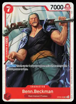 Ben.Beckman OP09-009 SR Emperors in the New World One Piece - Image 1