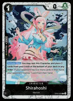 Shirahoshi (Jolly Roger Foil) OP05-082 PRB-01 One Piece NM/M - Image 1