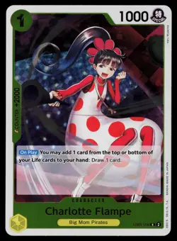 Charlotte Flampe EB01-056 Rare Extra Booster: Memorial Collection One Piece NM/M - Image 1