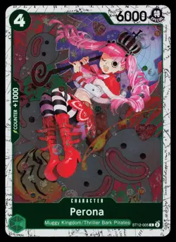 Perona (Pirate Foil) ST12-005 Premium Booster -The Best- Vol. 2 One Piece NM - Image 1