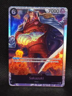 2023 One Piece Paramount War Sakazuki #OP02-099 NON REPRINT - Image 1