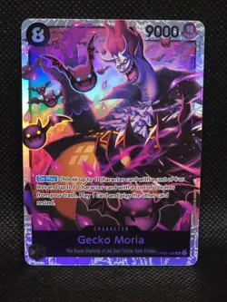Gecko Moria SR OP06-086 SR One Piece TCG Wings Of The Captain English NM - Image 1