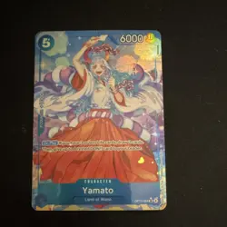Yamato OP13-054 5 Cost 6000 Power Alt Art Foil Carrying on His Will - Image 1