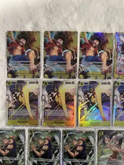Borsalino (Alt Art) SR EB04-058 5x -LOT yellow 16x One Piece op15-119 Luffy SEC - Image 2