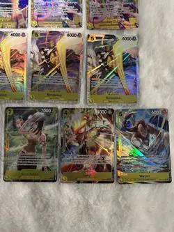 Borsalino (Alt Art) SR EB04-058 5x -LOT yellow 16x One Piece op15-119 Luffy SEC - Image 5