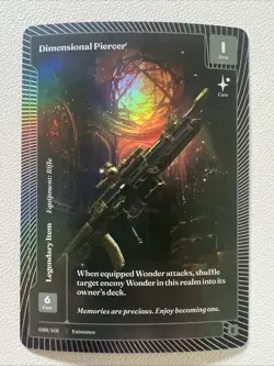 Wonders of the First Dimensional Piercer Epic Rare Existence - Image 1