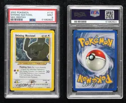 Shining Holo - Shining Noctowl Pokemon Neo Destiny PSA 9 MINT 2002 - Image 3