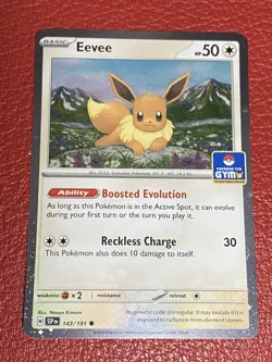 POKEMON GYM ASIA EXCLUSIVES EEVEE 143/191 - Image 2