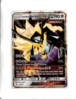 Pokemon TCG Dusk Mane Necrozma GX Ultra Rare SM - Ultra Prism 90/156 - Image 1