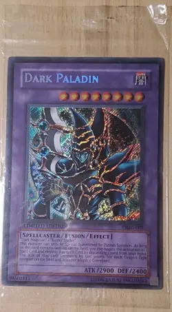 1996 Yu-Gi-Oh! Dark Paladin DMG-001 Secret Rare Foil Limited Ed. En [Sealed] - Image 1
