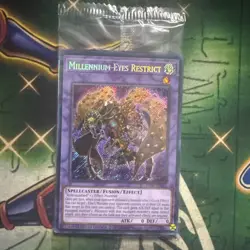 Yugioh Millennium-Eyes Restrict LDS1-EN051 Secret Rare Limited Edition Sealed NM - Image 1