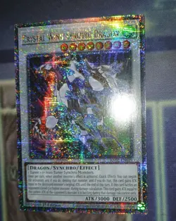 Crystal Wing Synchro Dragon - RA02 EN029 - Quarter Century Rare - Yugioh - Image 3