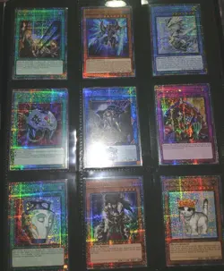 Yu-gi-oh Quarter Century Secret Rare Card Lot! **Binder Not Included* - Image 1