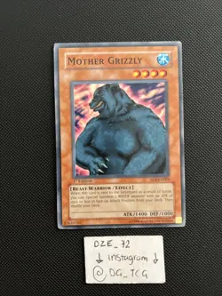Yugioh - Mother Grizzly - SD4-EN005 - Common - 1st Edition - NM/VLP - Image 1