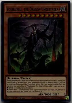 Vouiburial, the Dragon Undertaker Ultra Rare Legacy of Destruction LEDE-EN087 LP - Image 1