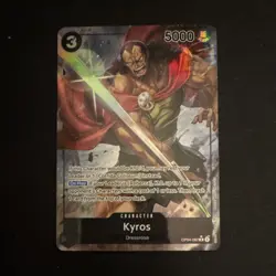 Kyros OP04-082 3 Cost 5000 Power Alt Art Foil Rare One Piece CCG - Image 1