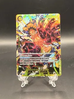 One Piece Royal Blood TCG English OP10-118 Monkey D Luffy SEC - Image 2