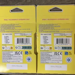 One Piece OP-15 Adventure On Kami’s Island Sleeved Booster Pack LOT OF 2 NEW - Image 2