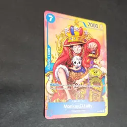 Bandai One Piece CCG Monkey.D.Luffy P-043 2nd Anniversary Promo 7000 Power - Image 2