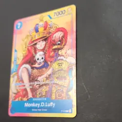 Bandai One Piece CCG Monkey.D.Luffy P-043 2nd Anniversary Promo 7000 Power - Image 3