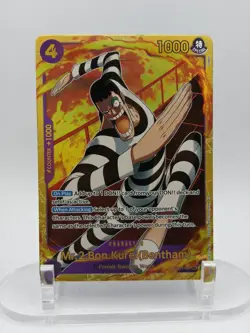 Mr.2.Bon.Kurei (Bentham) EB01-061 SEC One Piece Foil NM ENGLISH - Image 1