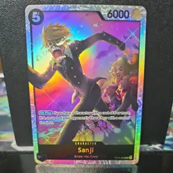 One Piece Sanji ST14-003 Starter Deck 14: 3D2Y Foil NM - Image 1