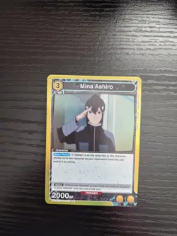 Union Arena: Kaiju No. 8 - Mina Ashiro - Rare Foil - UE12BT/KJ8-1-003 - Image 1