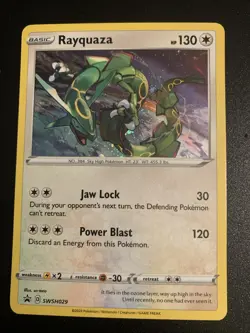 Rayquaza SWSH029 SWSH: Sword & Shield Promo Cards C - Image 1
