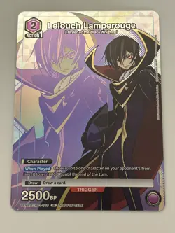 Lelouch Lamperouge UEPR/CGH-1-016 Promo Card Union Arena, English Edition - Image 1
