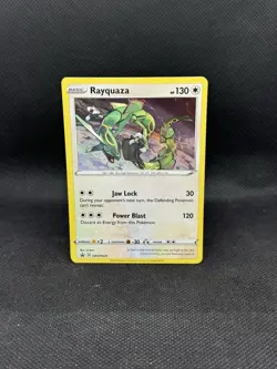 Rayquaza SWSH029 SWSH: Sword & Shield Promo Cards Holo Swirl Pokemon TCG - Image 1