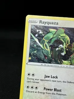 Rayquaza SWSH029 SWSH: Sword & Shield Promo Cards Holo Swirl Pokemon TCG - Image 4