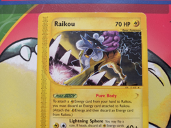 Raikou 28/144 Rare Skyridge Pokemon Card - Image 3