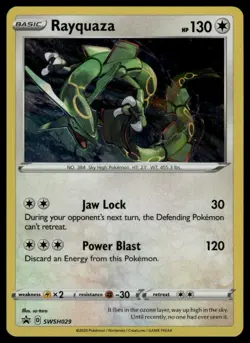 Rayquaza #SWSH029 SWSH: Sword & Shield Promo Cards Pokemon - Image 1
