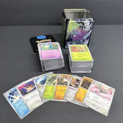Pokemon TEF Bulk Lot, Commons And Uncommons Only, About 300+ Cards No Holos - Image 1